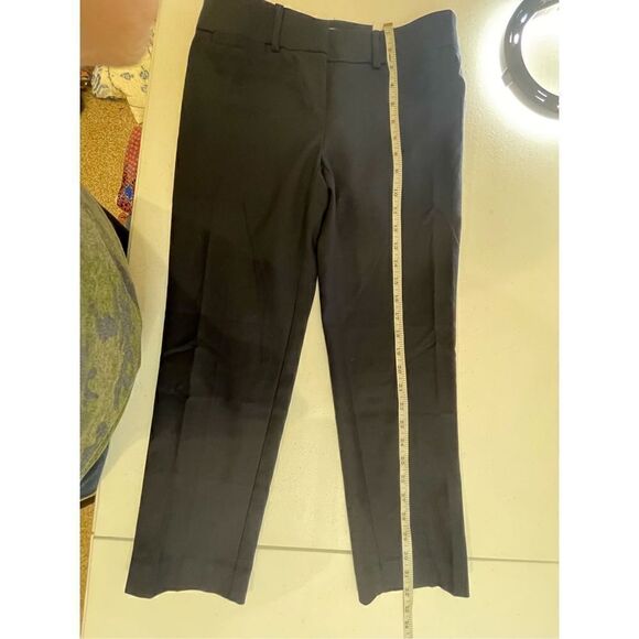 Loft women’s navy blue cropped Marisa fit The Riviera Pant size 0 petite NWT - Picture 4 of 8